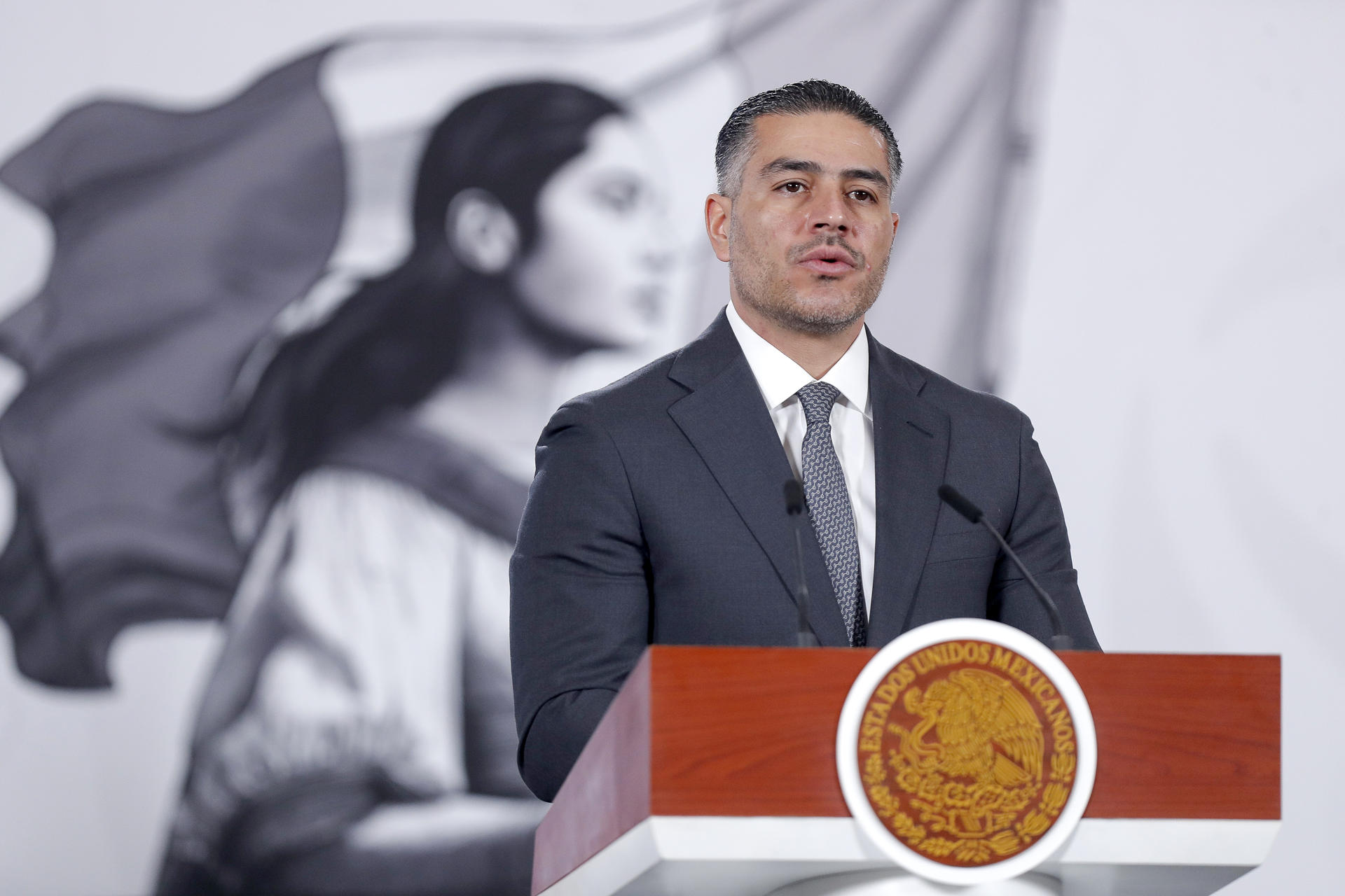 El secretario de Seguridad y Protección Ciudadana, Omar García Harfuch. Imagen de archivo. EFE/Isaac Esquivel