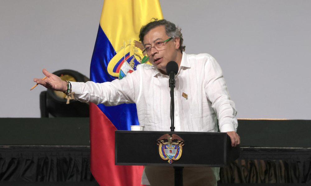 Fotografía de archivo del presidente de Colombia, Gustavo Petro. EFE/ Ricardo Maldonado Rozo