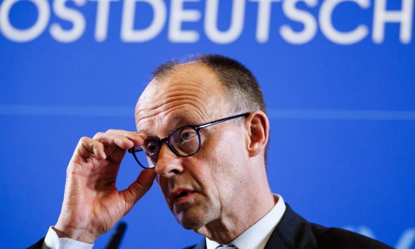 El canciller alemán Friedrich Merz. EFE/EPA/CLEMENS BILAN