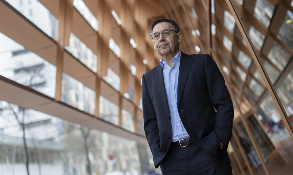 El expresidente del FC Barcelona Josep Maria Bartomeu (Barcelona, 1963) una fotografía de archivo durante una reciente entrevista con EFE. EFE/Marta Pérez