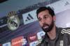 El entrenador del Real Madrid, Álvaro Arbeloa, durante la rueda de prensa previa al entrenamiento que el equipo realiza en la Ciudad Deportiva de Valdebebas, en la víspera del encuentro liguero que disputan ante el Getafe en el estadio Santiago Bernabéu. EFE/Javier Lizón
