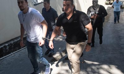 Colombianos sospechosos de participar en el complot para asesinar al presidente haitiano Jovenel Moise en julio de 2021. Imagen de archivo. EFE/ Johnson Sabin