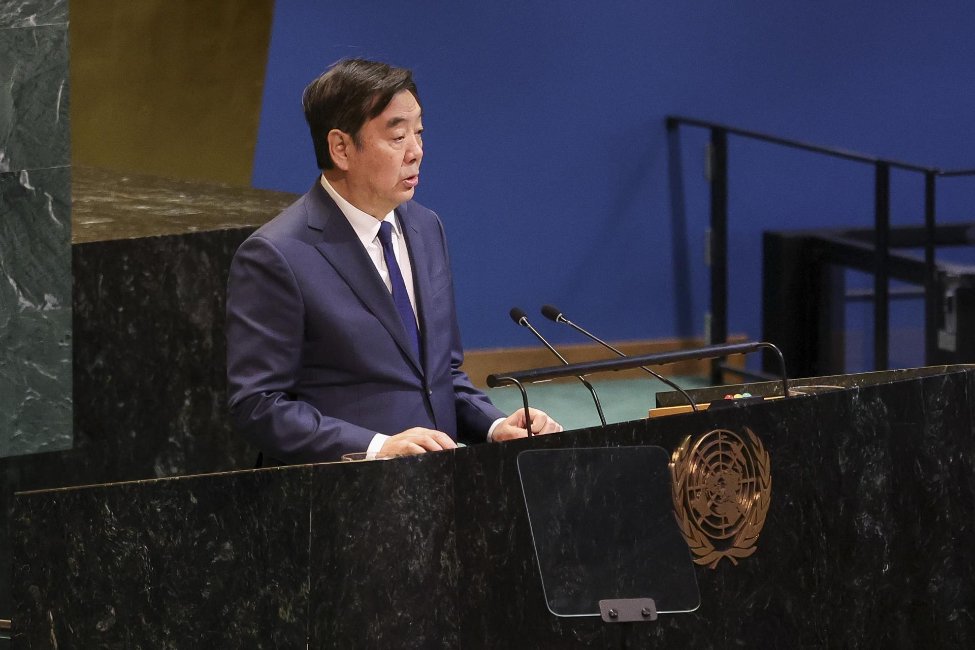 Fotografía de archivo de enviado especial chino para asuntos de Oriente Medio, Zhai Jun.
EFE/EPA/SARAH YENESEL