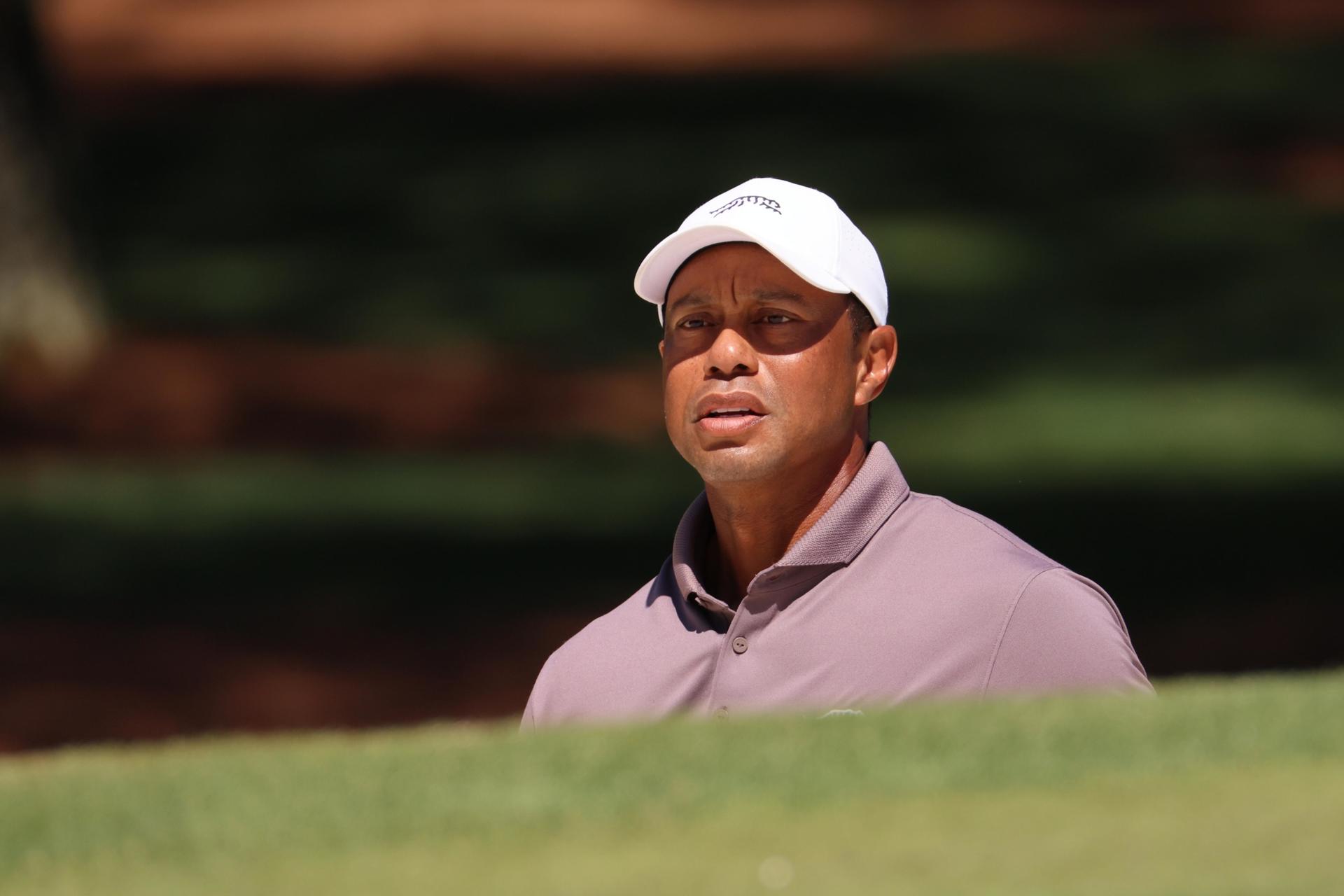 Imagen de archivo de Tiger Woods, involucrado en un accidente de tránsito del que salió ileso pero del que se negó a una prueba de orina. EFE/EPA/JUSTIN LANE