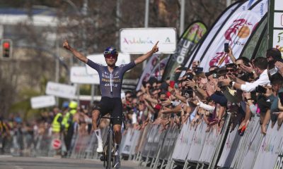 El ciclista británico Tom Pidcock del Pinarello Q36.5 vencedor de la quinta y última etapa de la Vuelta ciclista Andalucía, el pasado 20 de febrero. EFE/ Rafa Alcaide