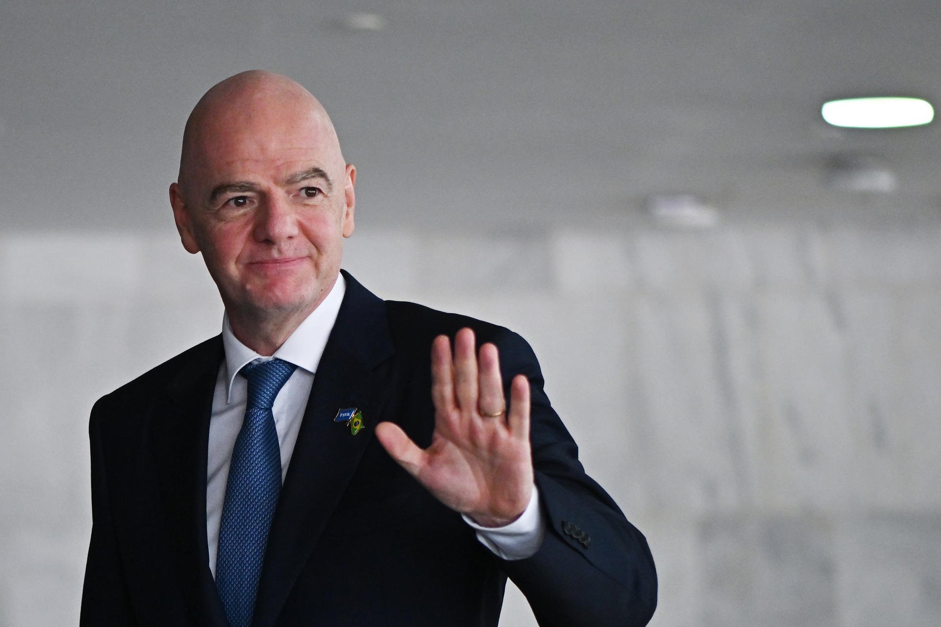 Imagen de archivo de Gianni Infantino, presidente de la FIFA.EFE/ Andre Borges