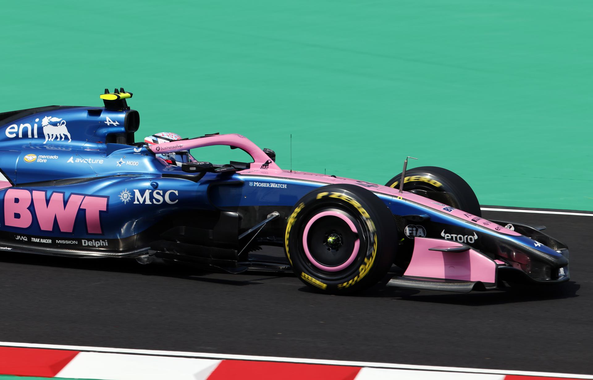 El piloto argentino de Alpine Franco Colapinto en la tercera sesión de entrenamientos libres del Gran Premio de Japón de Fórmula 1 en el circuito Suzuka International Racing Course, en Suzuka (Japón). EFE/EPA/FRANCK ROBICHON