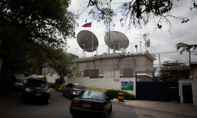 Vista general de la fachada del canal de televisión privado Globovision de Venezuela. Imagen de archivo. EFE/Miguel Gutiérrez