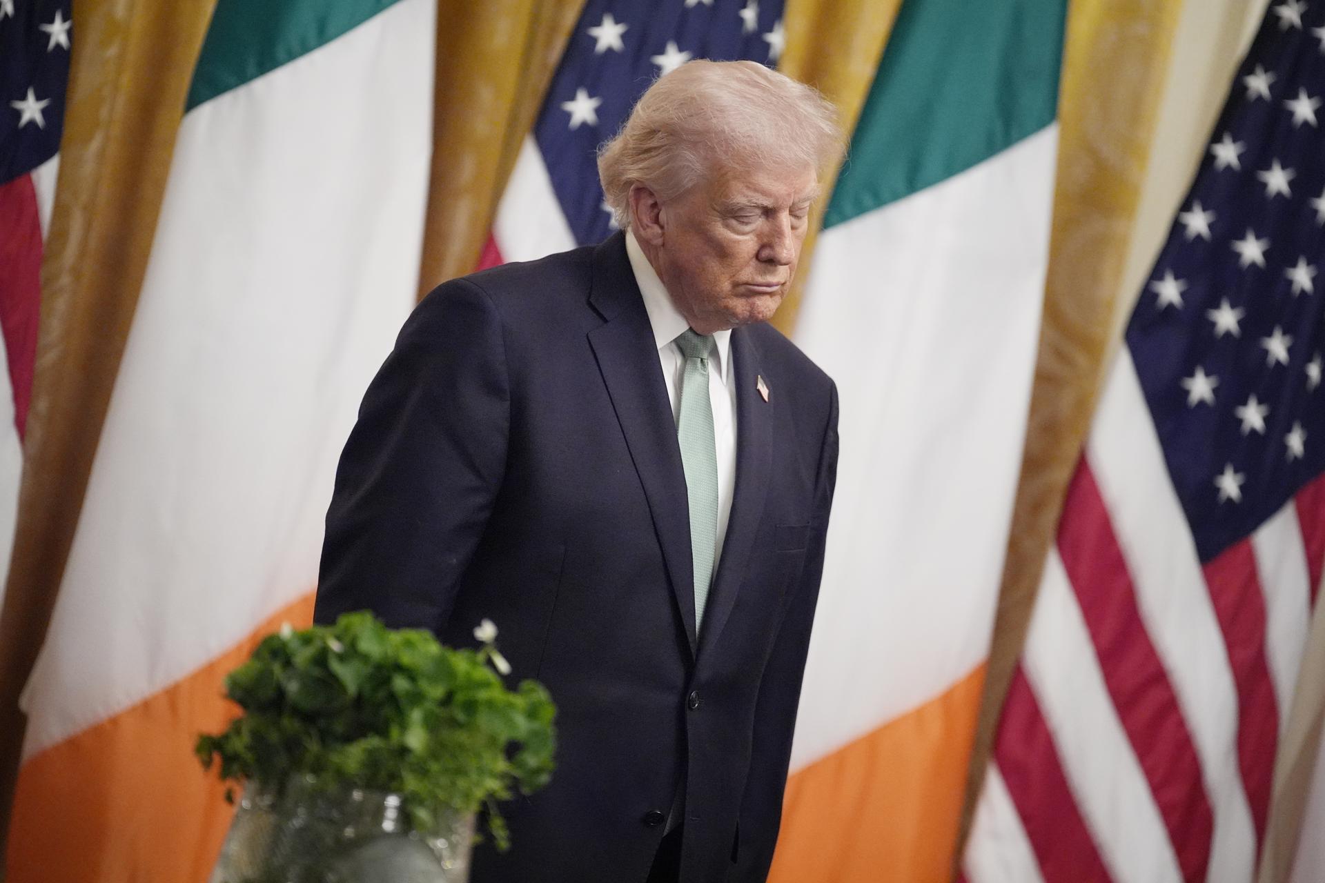 El presidente de Estados Unidos, Donald Trump, en una fotografía de archivo. EFE/YURI GRIPAS