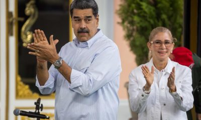 El expresidente de Venezuela, Nicolás Maduro, y la exprimera dama Cilia Flores. Imagen de archivo. EFE/ Miguel Gutiérrez
