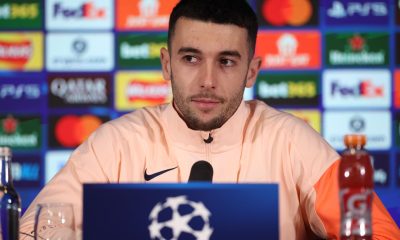 El portero del Barcelona Joan García en Newcastle. Reino Unido. EFE/EPA/ADAM VAUGHAN