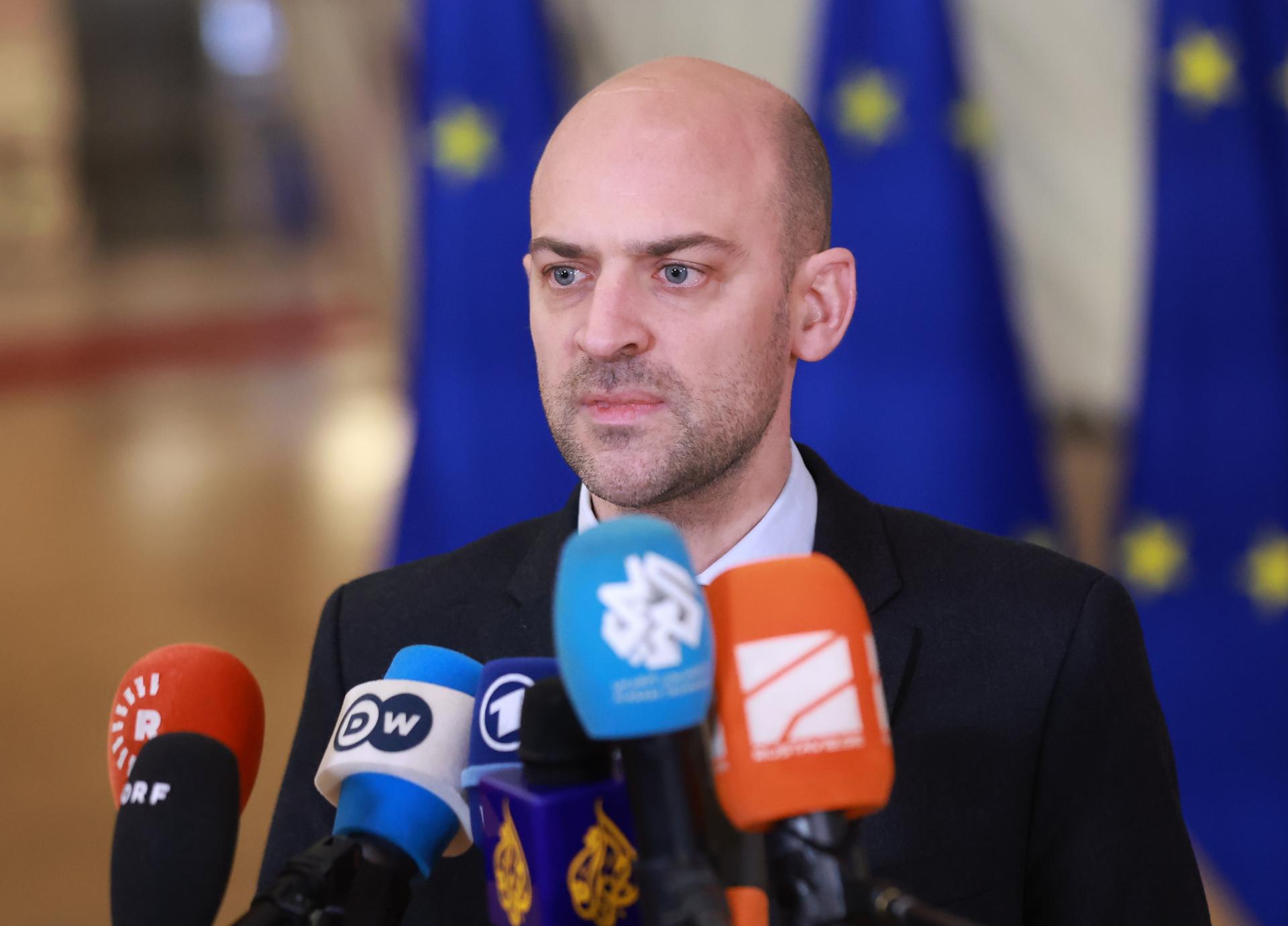 El ministro de Exteriores de Francia, Jean-Noël Barrot, en una foto de archivo. EFE/EPA/Olivier Hoslet