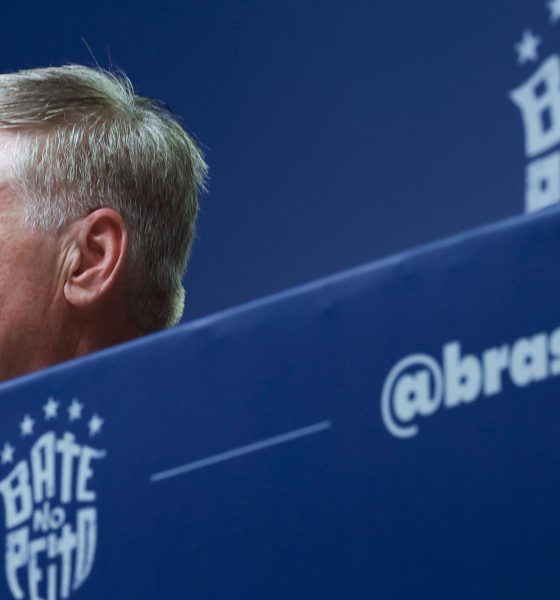 El seleccionador de Brasil, Carlo Ancelotti. EFE/Antonio Lacerda