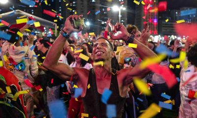 La líder opositora venezolana y premio nobel de la paz, María Corina Machado, se sumó a la distancia al júbilo de sus millones de compatriotas en Caraca y otras ciudades del país por la conquista, por primera vez, del Clásico Mundial de Béisbol con una victoria por 3-2 sobre Estados Unidos en Miami. EFE/ Ronald Peña R