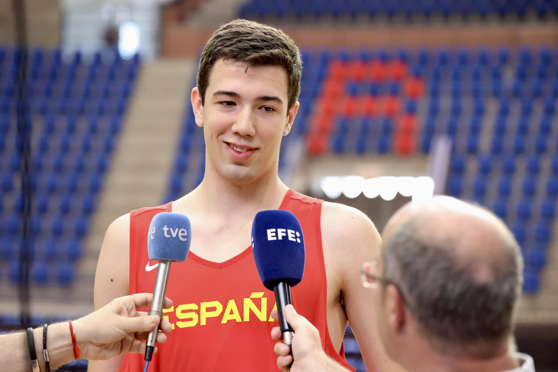 Foto de archivo del ala-pívot español Álvaro Folgueiras. EFE/Raquel Manzanares