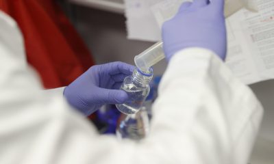 Un científico trabajando, en una foto de archivo de 2025. EFE/ Oscar Guillen