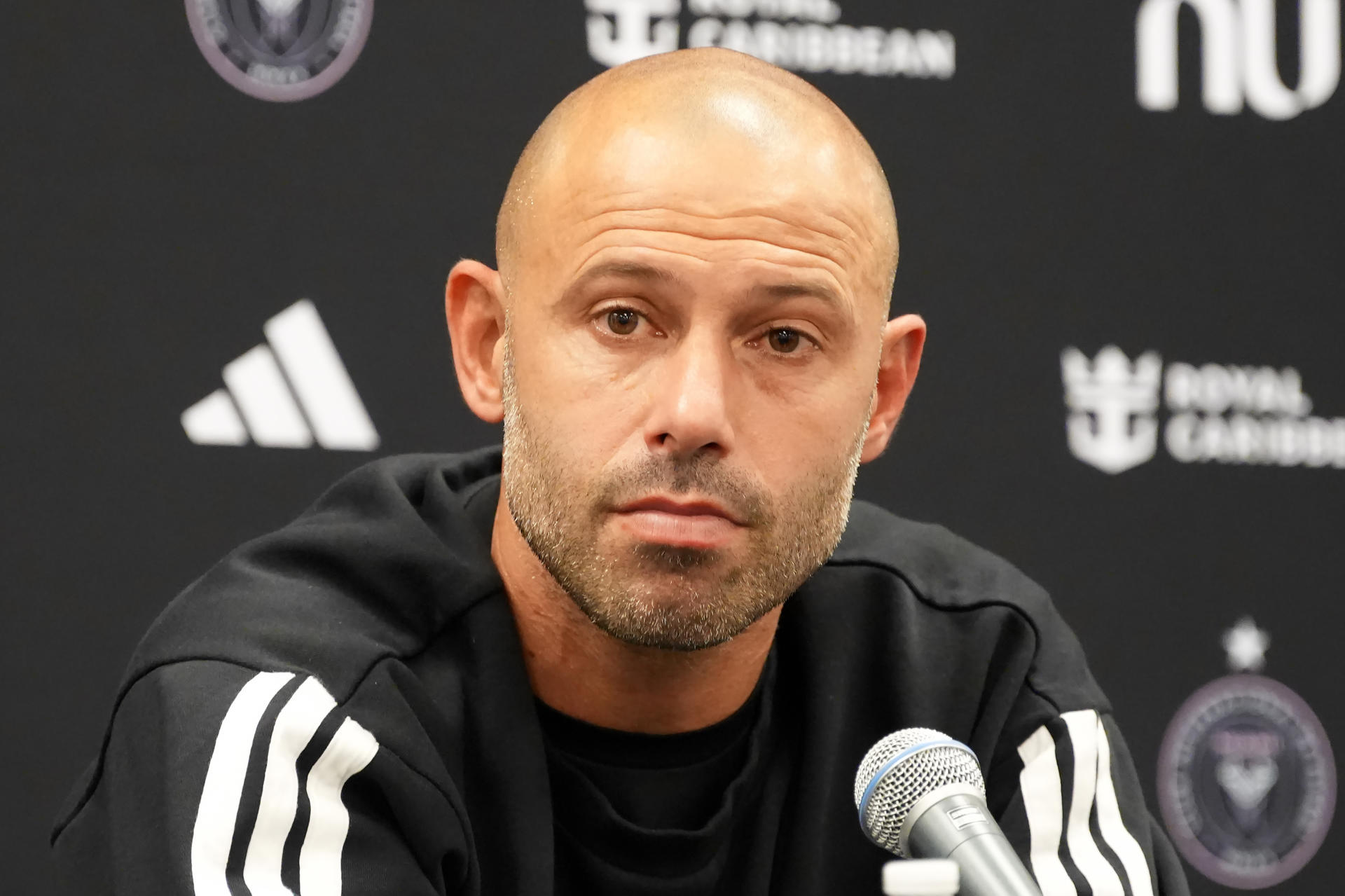 El entrenador del Inter Miami, Javier Mascherano elogió este sábado la capacidad de su equipo para administrar la ventaja sobre el DC United en el M&T Bank Stadium en Baltimore. EFE/ Octavio Guzmán