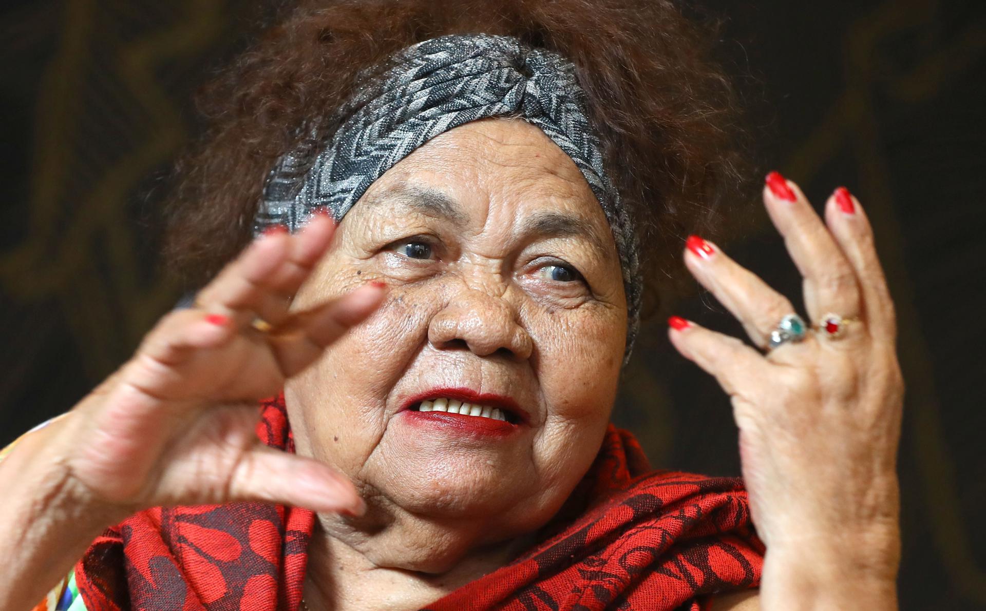 Fotografía de archivo de la cantante brasileña Dona Onete. EFE/Elvira Urquijo A.