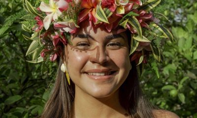 Emilia Palma Tuki, quien en una entrevista con EFE subraya la importancia del océano para las comunidades locales, la de la biodiversidad marina y alerta de fenómenos meteorológicos "cada vez con más impacto en su territorio y en periodos cada vez más cortos". Fotografía facilitada por la bióloga marina en la Isla de Pascua (Chile). EFE