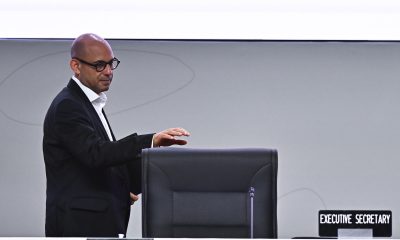 El secretario ejecutivo de la Convención de Naciones Unidas sobre el Cambio Climático (Cmnucc), Simon Stiell, en una imagen de archivo. EFE/ Andre Borges