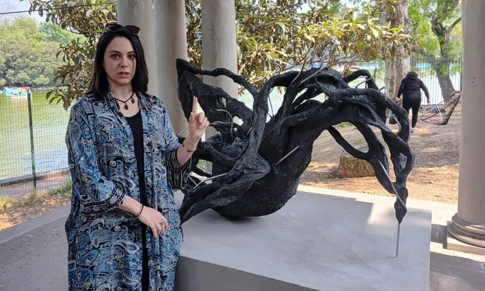 Como parte de una estrategia cultural, se han organizado diversas exhibiciones, conciertos y presentaciones artísticas, destacando la exposición 'Cranegrura' de la escultora italiana Camilla Alberti en Casa del Lago de la UNAM. Este proyecto escultórico, desarrollado durante su residencia artística, incluyó materiales como baba de nopal y arena volcánica, y representa un jaguar en actitud cazadora. EFE/ Casa del Lago UNAM /SOLO USO EDITORIAL/ NO VENTAS/ SOLO DISPONIBLE PARA ILUSTRAR LA NOTICIA QUE ACOMPAÑA (CRÉDITO OBLIGATORIO)