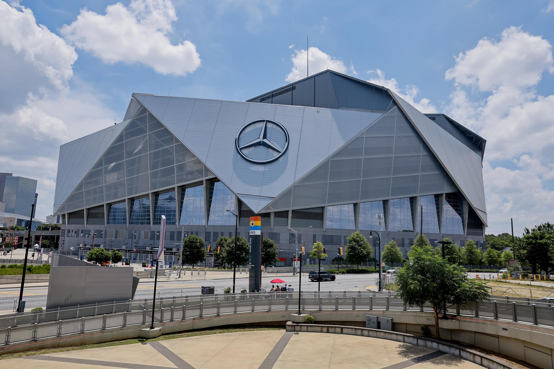 Estadio Mercedes-Benz en Atlanta, Estados Unidos. EFE/EPA/ERIK S. LESSER