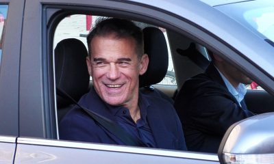 El nuevo entrenador del Sevilla FC, Luis García Plaza, tras la destitución en el día de ayer del argentino Matías Almeyda, a su salida del estadio Ramón Sánchez Pizjuán, este martes en Sevilla. EFE/David Arjona