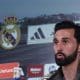 El entrenador del Real Madrid, Álvaro Arbeloa, durante la rueda de prensa previa al entrenamiento que el equipo realiza en la Ciudad Deportiva de Valdebebas, en la víspera del encuentro liguero que disputan ante el Getafe en el estadio Santiago Bernabéu. EFE/Javier Lizón