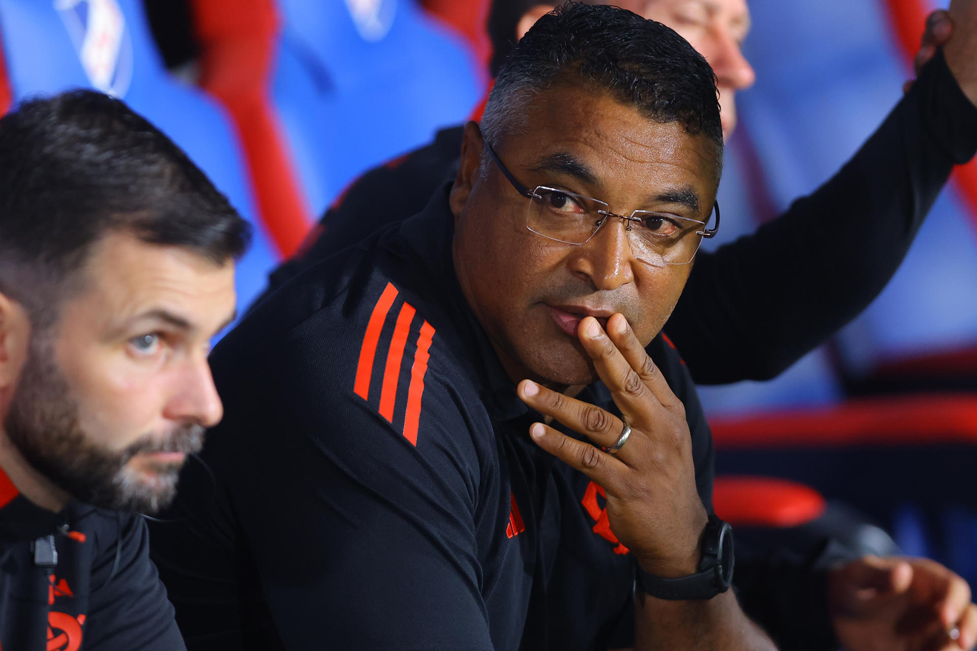 Fotografía de archivo del 15 de mayo de 2025 en la que se observa a Roger Machado, nuevo técnico del São Paulo brasileño. EFE/Gastón Britos