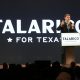 Fotografía del 1 de marzo de 2026 que muestra al político y seminarista James Talarico hablando en San Antonio, Texas (Estados Unidos). EFE/ Eleazar Rodiles