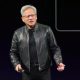 Captura de vídeo cedida por Nvidia que muestra a su fundador y consejero delegado, Jensen Huang, hablando durante la conferencia de desarrolladores GTC este lunes, en San José,  California (Estados Unidos). EFE/Nvidia