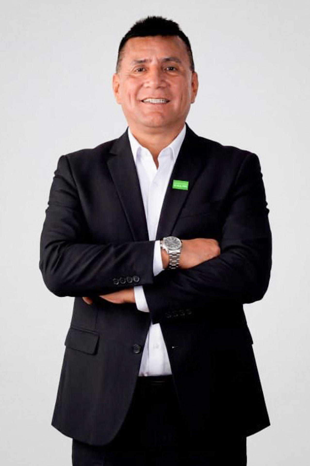 Fotografía tomada de la cuenta oficial en Facebook del candidato a congresista en Perú Gilbert Infante. EFE/ Gilbert Infante