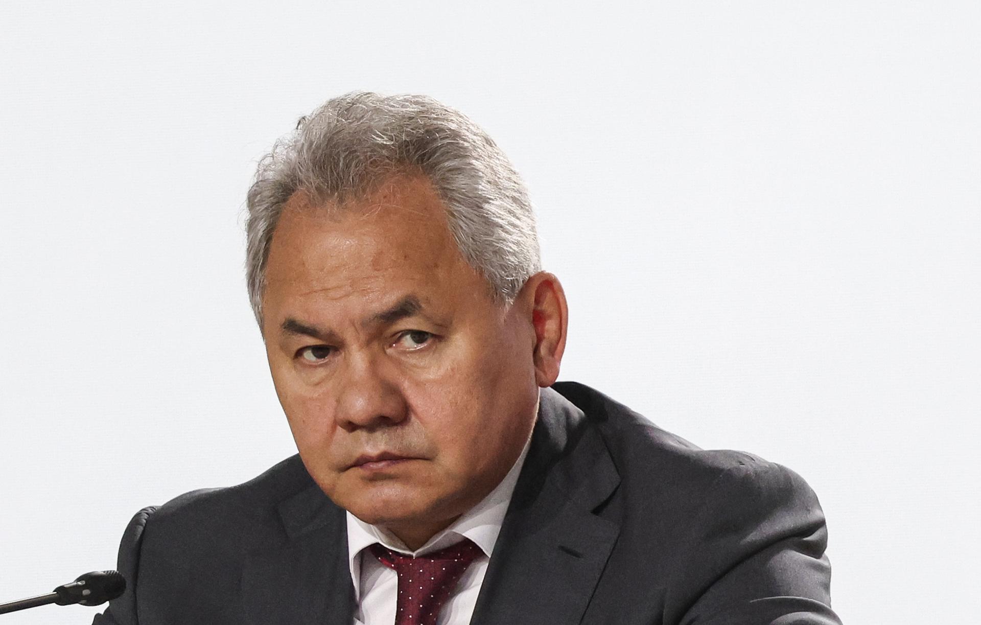 El secretario del Consejo de Seguridad de Rusia (CSR), Serguéi Shoigú, en una imagen de archivo. EFE/EPA/MAXIM SHIPENKOV