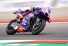 El turco Toprak Razgatlioglu, piloto de Prima Pramac Yamaha, en acción durante los entrenamientos libres del Gran Premio de Motociclismo de Estados Unidos en el Circuito de las Américas en Austin, Texas (EE.UU.). EFE/DUSTIN SAFRANEK
