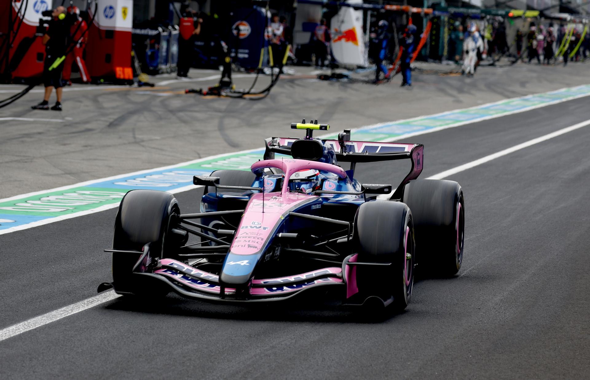 El piloto argentino de Alpine Franco Colapinto durante el Gran Premio de Japón de Fórmula 1 en el circuito del Suzuka International Racing Course en Suzuka. EFE/EPA/FRANCK ROBICHON