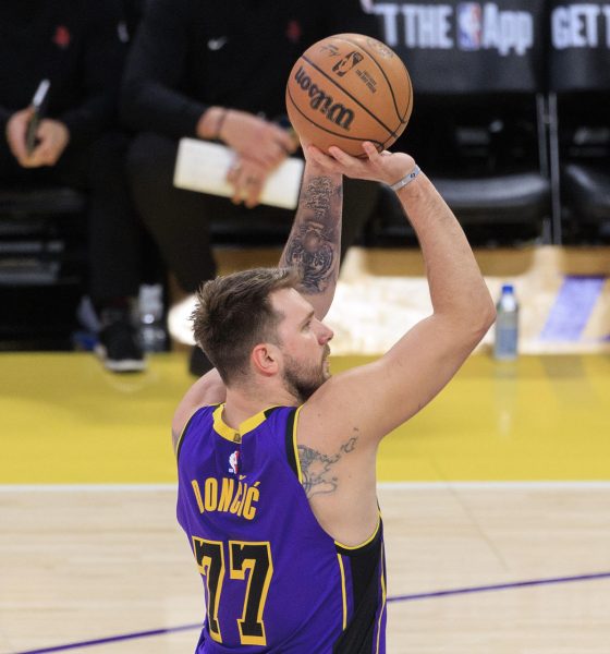 Luka Doncic, estrella de los Ángeles Lakers. EFE/ Javier Rojas