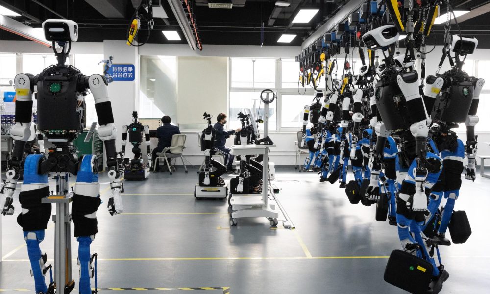 Imagen de archivo de la Plataforma de Verificación Piloto de Robots Humanoides de Pekín, en China, el 20 de marzo de 2026. EFE/EPA/JESSICA LEE