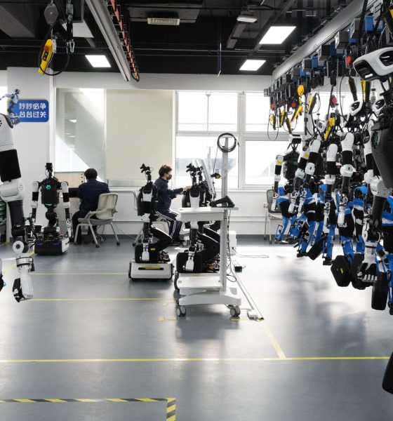 Imagen de archivo de la Plataforma de Verificación Piloto de Robots Humanoides de Pekín, en China, el 20 de marzo de 2026. EFE/EPA/JESSICA LEE