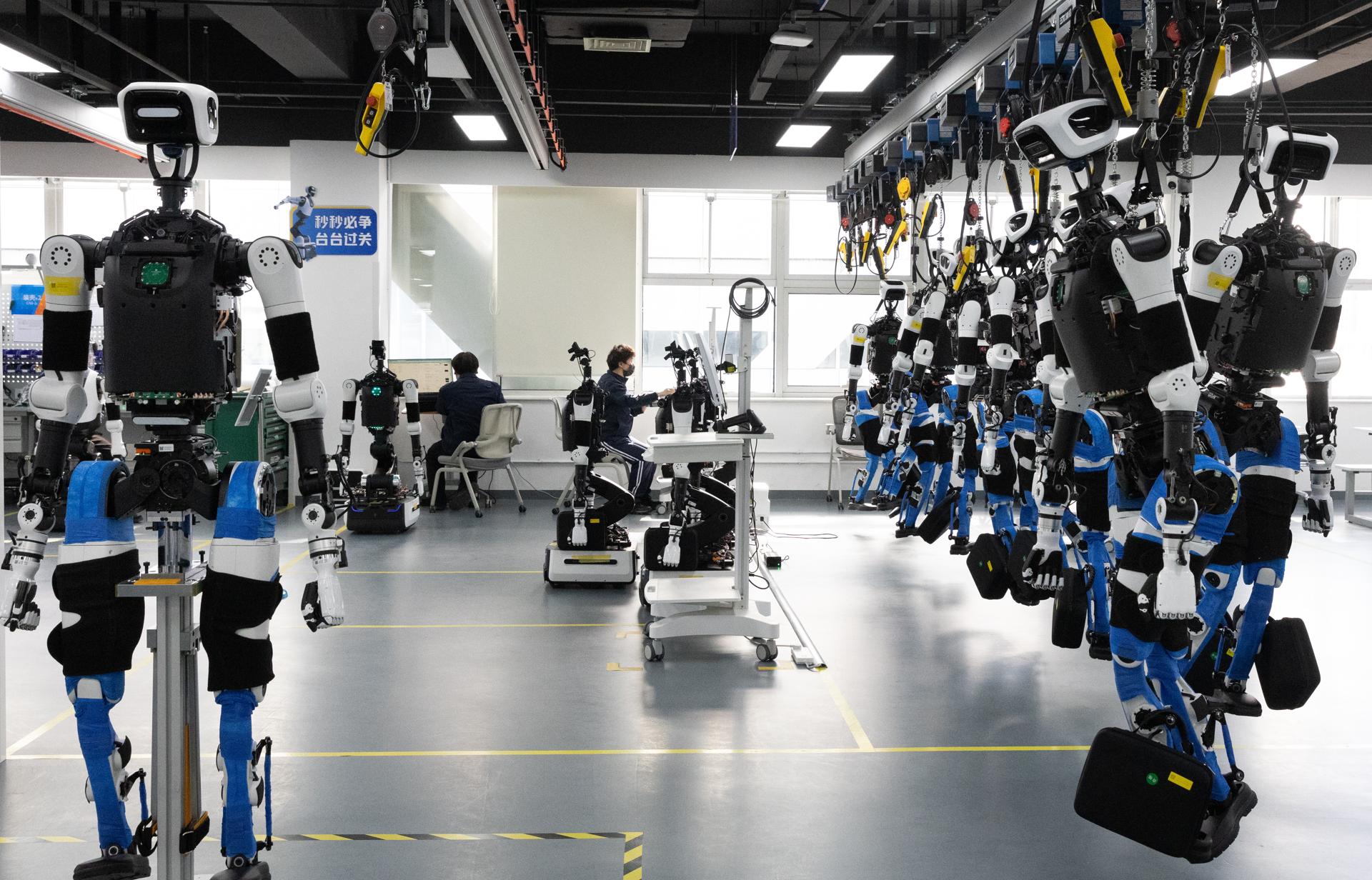 Imagen de archivo de la Plataforma de Verificación Piloto de Robots Humanoides de Pekín, en China, el 20 de marzo de 2026. EFE/EPA/JESSICA LEE