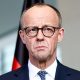 El canciller alemán Friedrich Merz asiste a una conferencia de prensa conjunta con el primer ministro holandés Rob Jetten (no aparece en la foto) en la Cancillería en Berlín, Alemania, 16 de marzo de 2026. Jetten realiza su primera visita a Berlín para fortalecer las relaciones bilaterales como nuevo primer ministro de los Países Bajos. (Alemania, Países Bajos; Holanda) EFE/EPA/FILIP SINGER