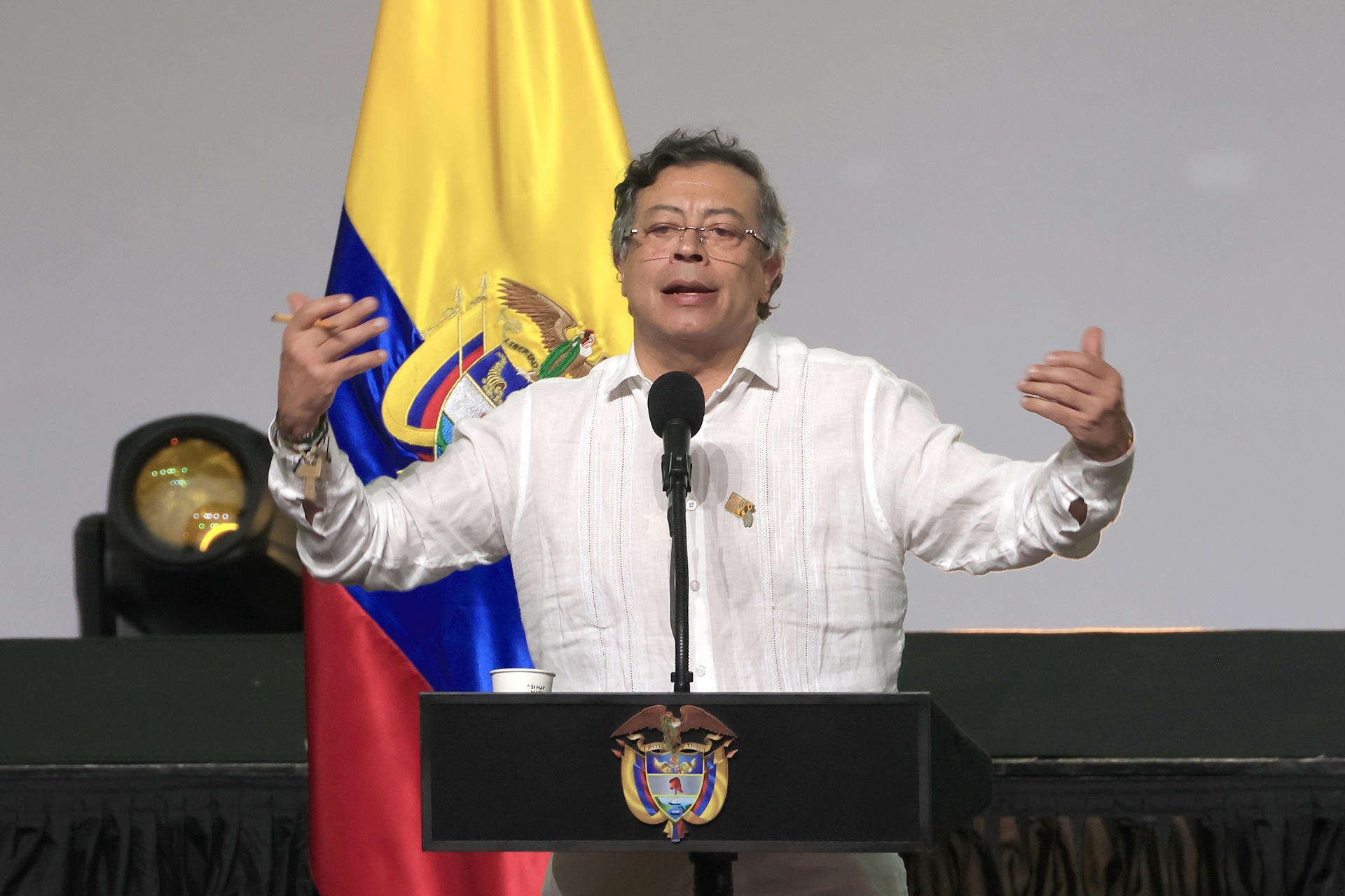El presidente de Colombia, Gustavo Petro. Imagen de archivo. EFE/ Ricardo Maldonado Rozo