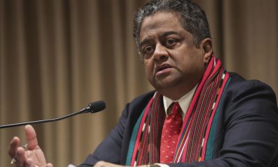 Fotografía de archivo donde aparece el Relator Especial de la ONU Balakrishnan Rajagopal. EFE/ Mariano Macz