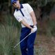 El sueco Ludvig Aberg golpea en el green en el segundo hoyo durante la ronda final del torneo de golf The Players Championship en TPC Sawgrass en Ponte Vedra Beach, Florida (EE.UU.). EFE/ERIK S. LESSER
