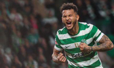 Fotografía de archivo del delantero Luis Suárez, del Sporting de Lisboa, quien destaca en la lista de convocados divulgada este miércoles por la selección colombiana para jugar partidos de preparación para el Mundial contra Croacia  y Francia. EFE/EPA/MANUEL DE ALMEIDA
