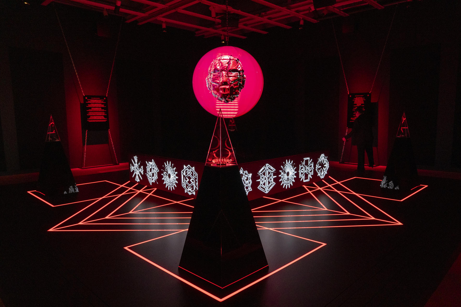 Fotografía que muestra obras en el Whitney Museum of American Art en Nueva York (Estados Unidos). EFE/ Ángel Colmenares