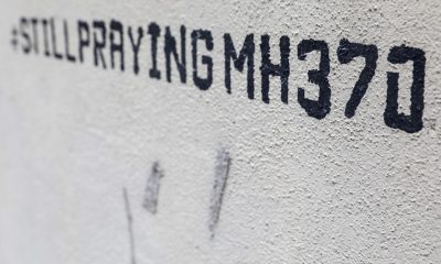 Fotografía de archivo de un mural en recuerdo del vuelo MH370 desaparecido.
EFE/EPA/FAZRY ISMAIL