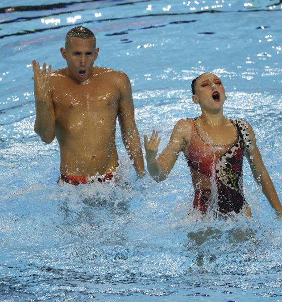 Los colombianos Emily Minante y Gustavo Sánchez EFE/EPA/FAZRY ISMAIL/Archivo