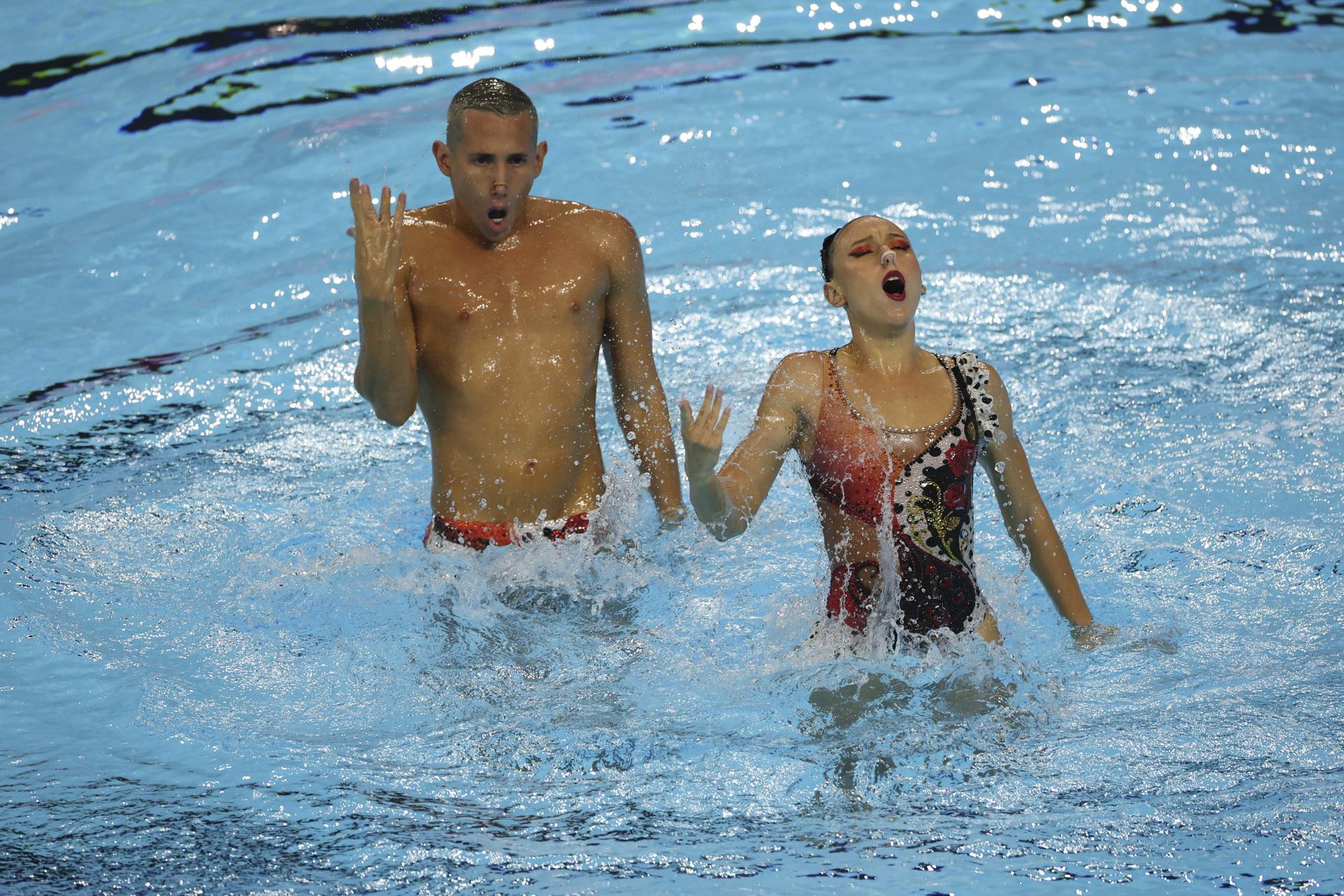Los colombianos Emily Minante y Gustavo Sánchez EFE/EPA/FAZRY ISMAIL/Archivo
