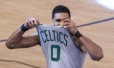 Jayson Tatum de los Boston Celtics.. EFE/ Ángel Colmenares