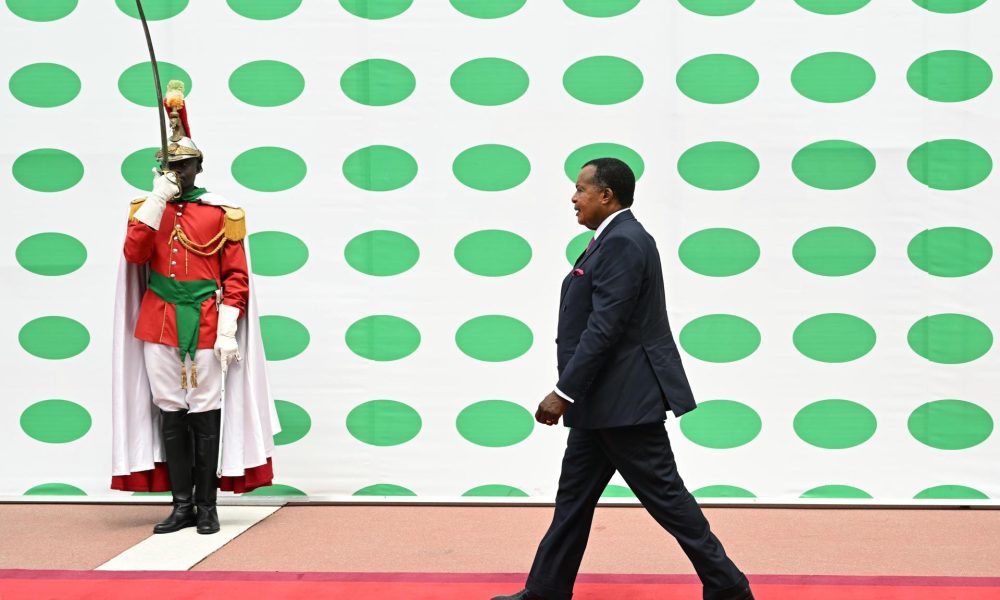 El presidente de la República del Congo, Denis Sassou Nguesso, el pasado 8 de diciembre en Abiyán, Costa de Marfil. EFE/EPA/SIA KAMBOU / POOL